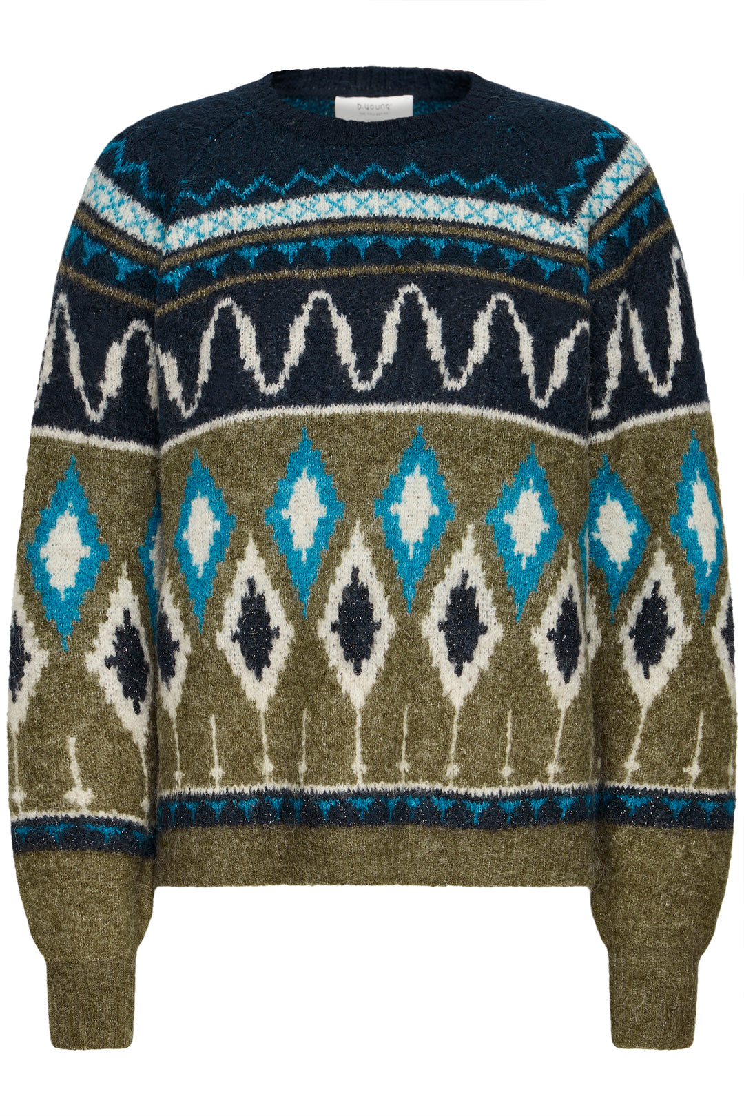 BYOUNG BYnafta jacquard jumper