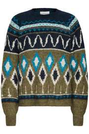 BYOUNG BYnafta jacquard jumper