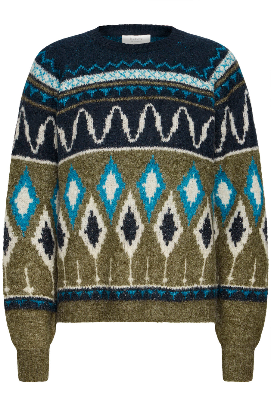 BYOUNG BYnafta jacquard jumper