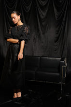 Load image into Gallery viewer, Kaffe Kamikka Long Skirt Black
