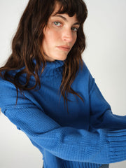 Mos Mosh MMrola Bine rollneck knit blue