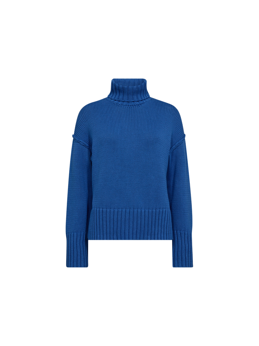 Mos Mosh MMrola Bine rollneck knit blue