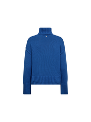 Mos Mosh MMrola Bine rollneck knit blue