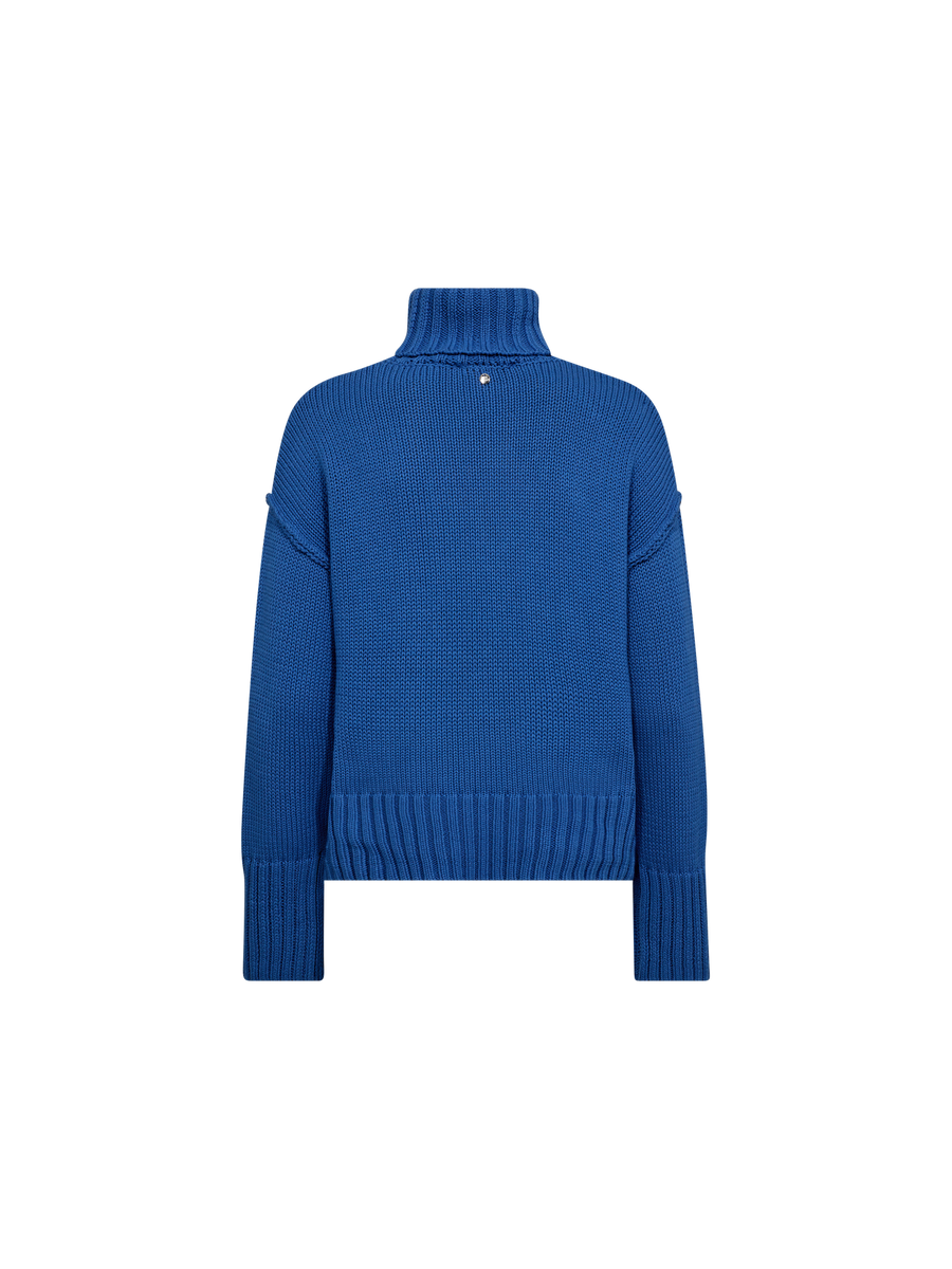 Mos Mosh MMrola Bine rollneck knit blue