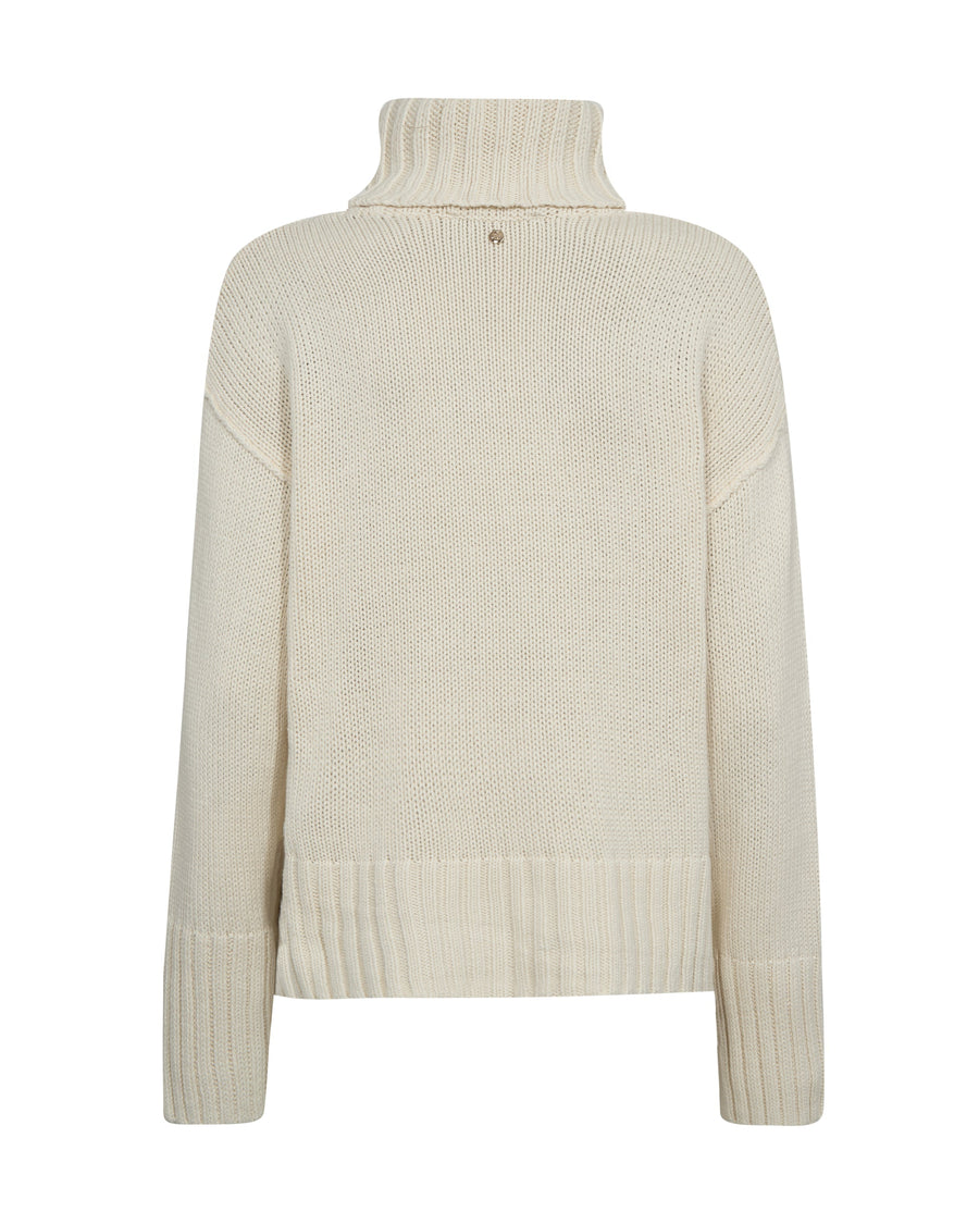 Mos Mosh MMrola Bine rollneck knit ecru