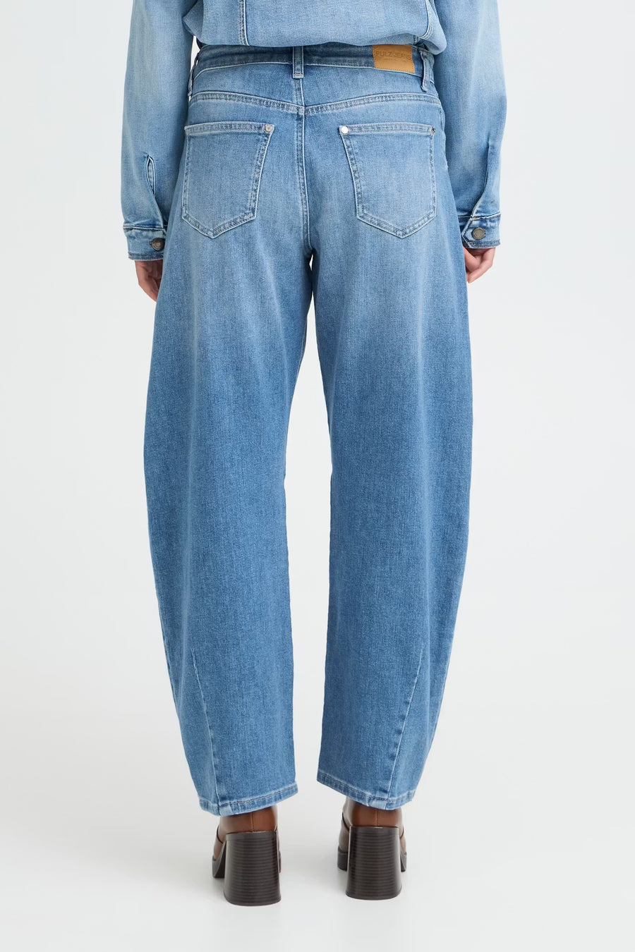 Pulz PZanni HW jeans barrel leg