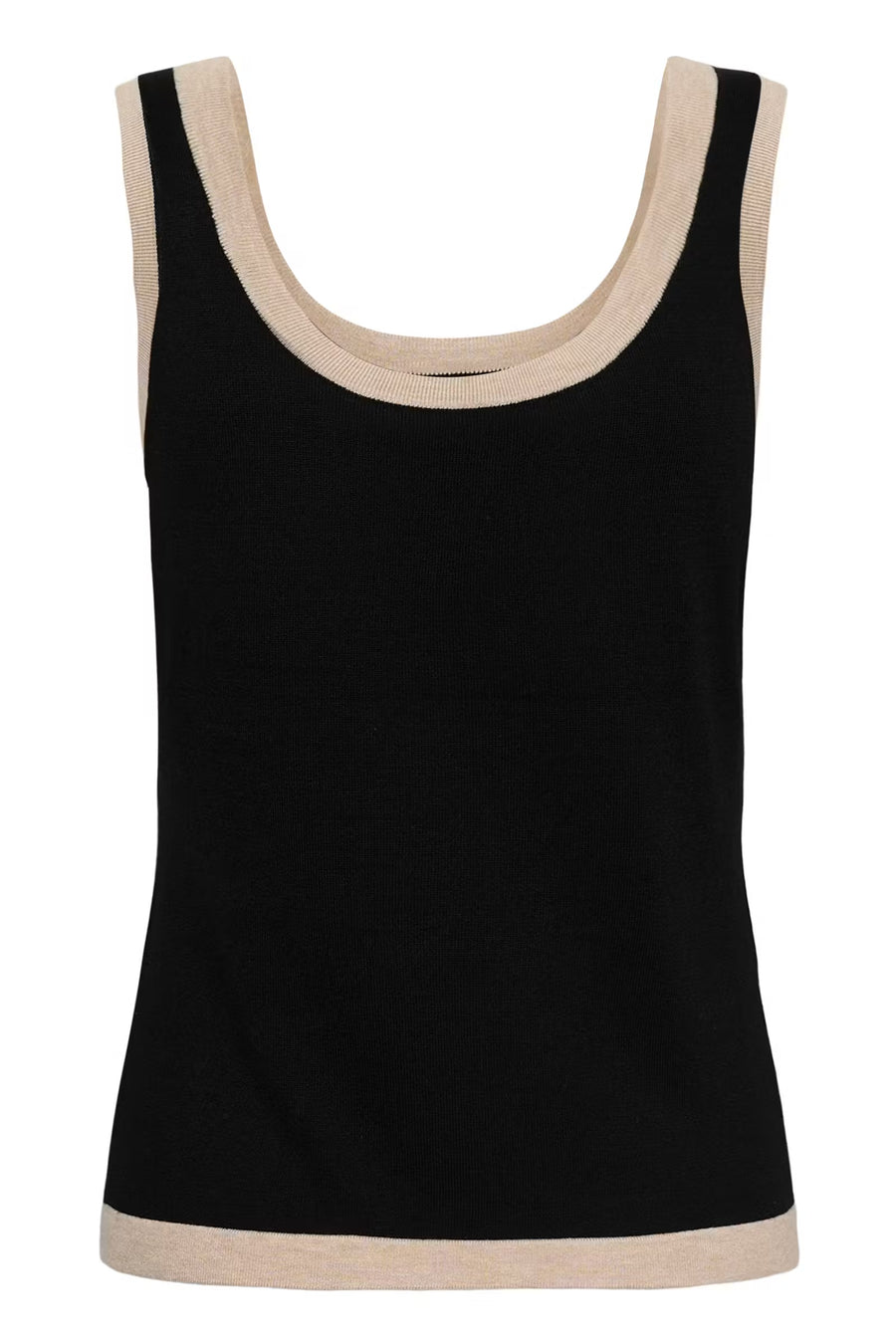 Kaffe KAlizza Contrast knit top