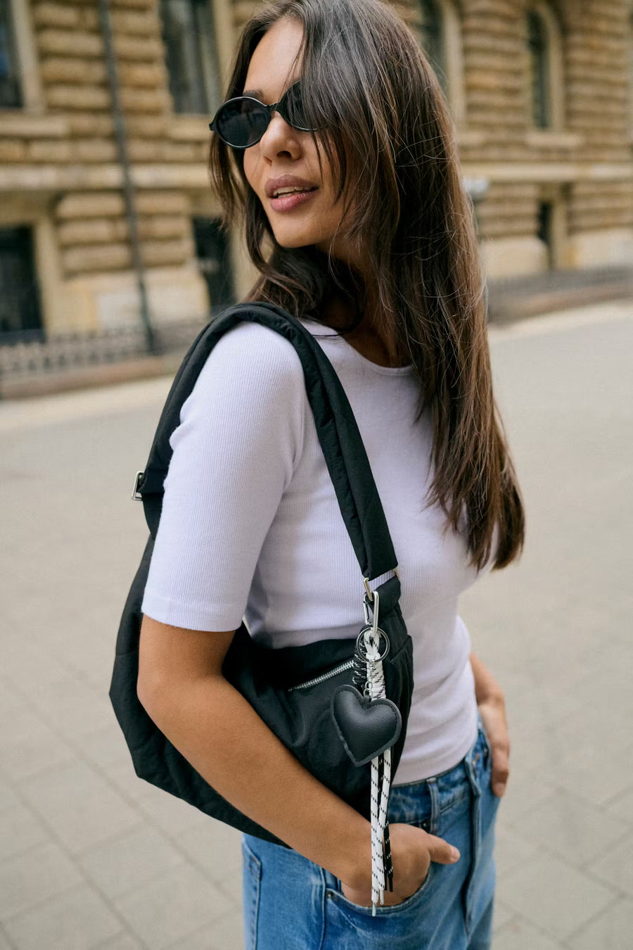 Kaffe KAjennis quilted bag black