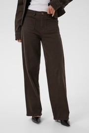 Kaffe KAbrook HW Reg fit jeans Chocolate