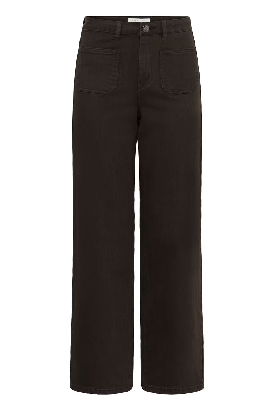 Kaffe KAbrook HW Reg fit jeans Chocolate
