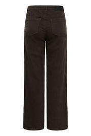 Kaffe KAbrook HW Reg fit jeans Chocolate