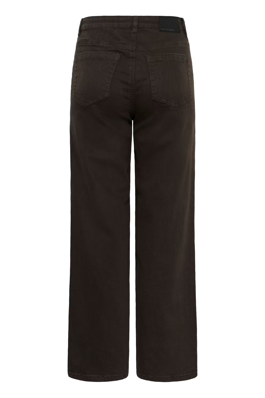 Kaffe KAbrook HW Reg fit jeans Chocolate