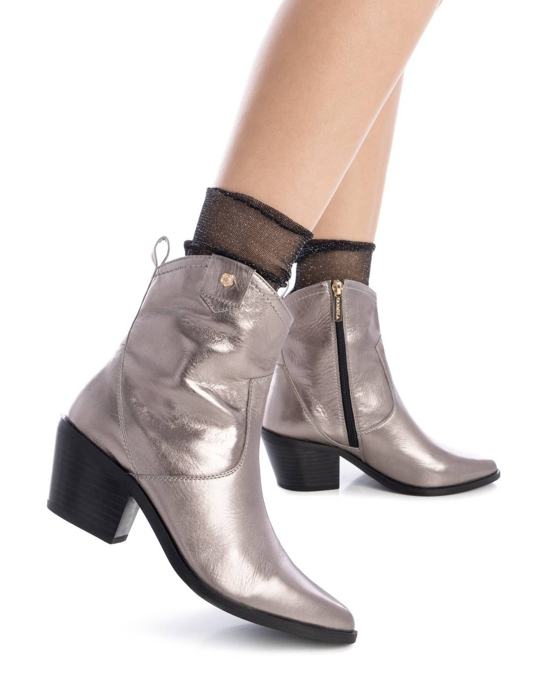 Carmela 16177602 Botin Sra Pewter Cowboy