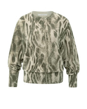 Yaya 01-000497 sweater with allover print