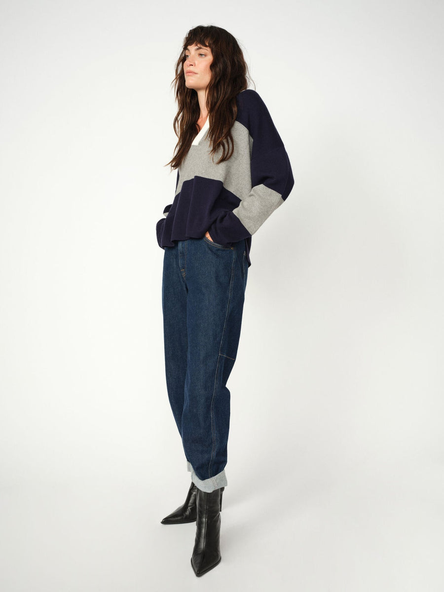 Mos Mosh MMAymen Kyoto jeans dark blue