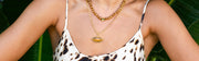 Talis Chains Tigers eye pendant necklace