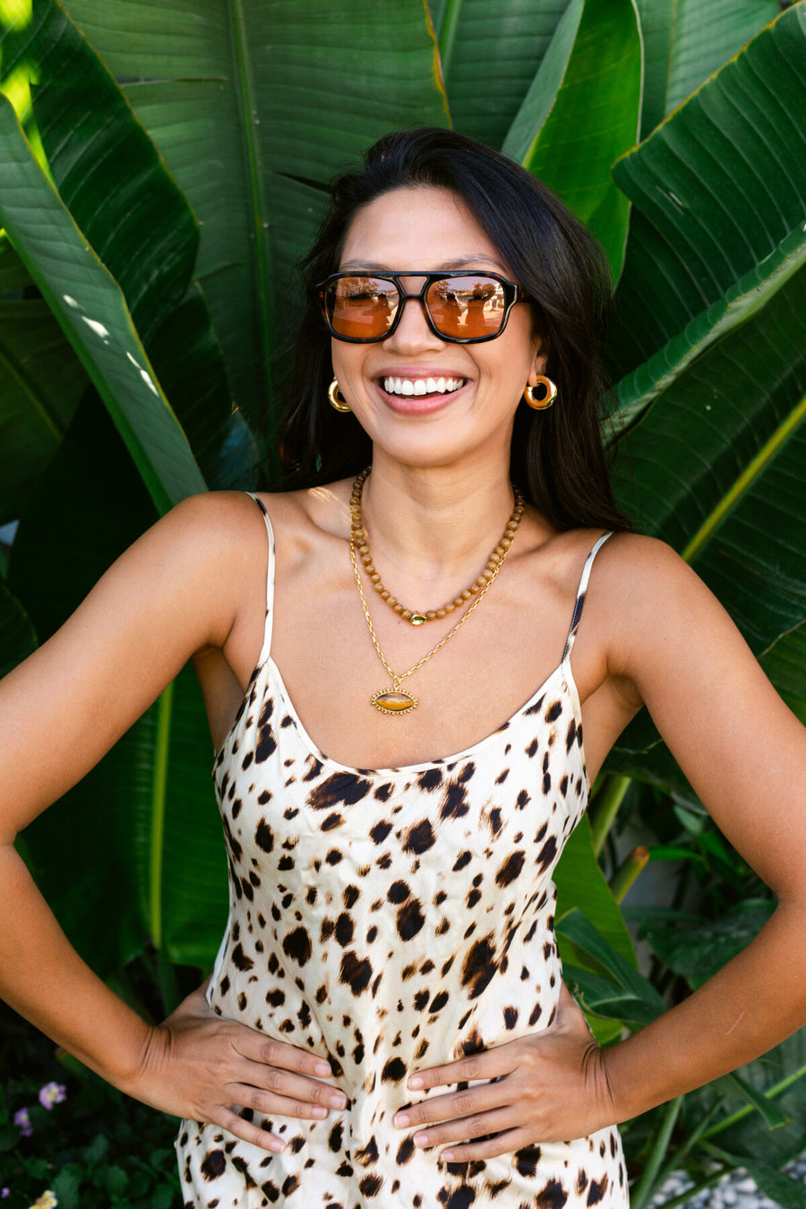 Talis Chains Tigers eye pendant necklace