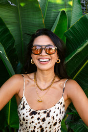 Talis Chains Tigers eye pendant necklace