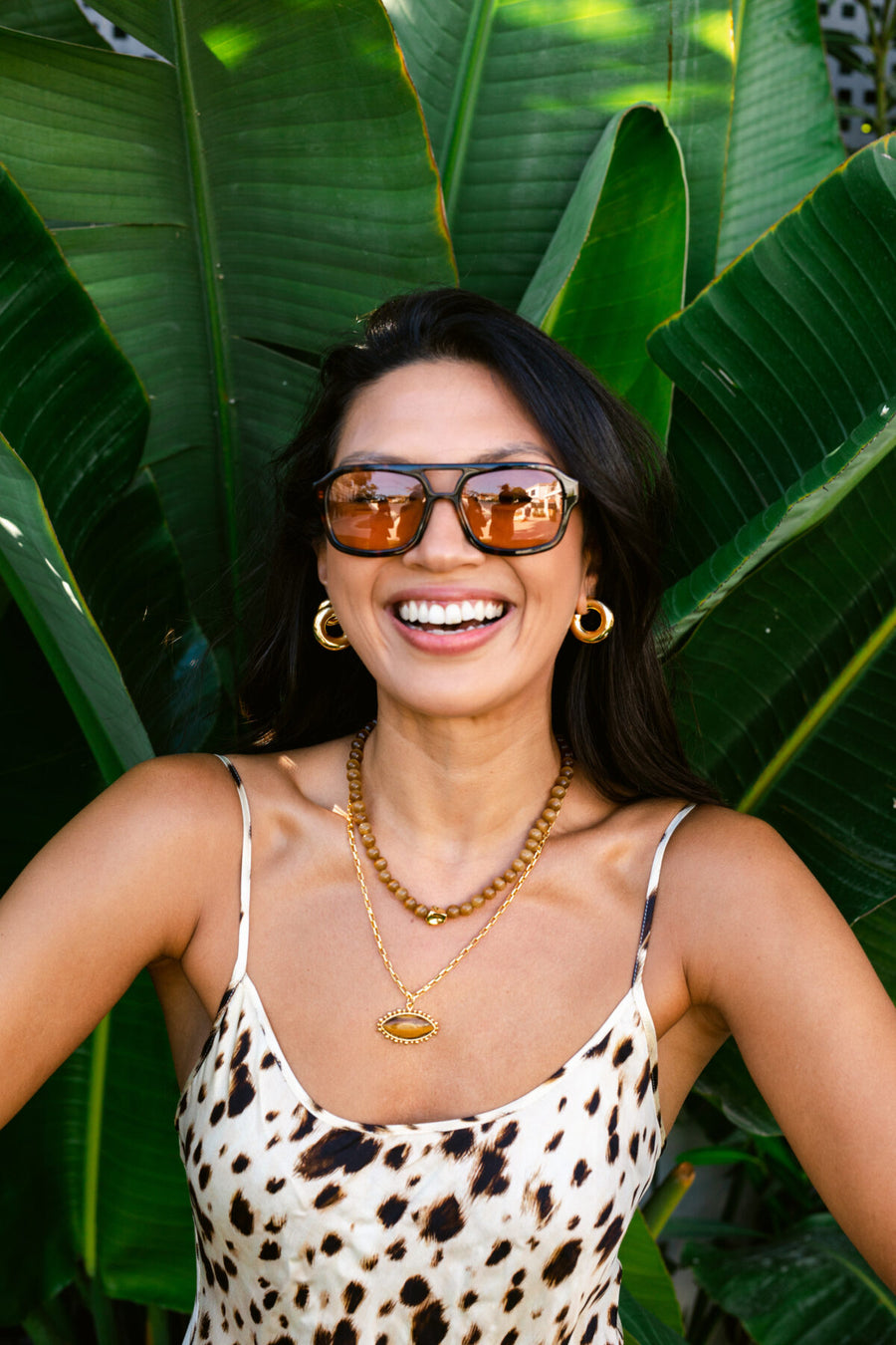 Talis Chains Tigers eye pendant necklace