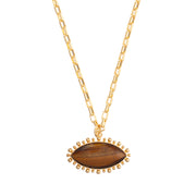 Talis Chains Tigers eye pendant necklace