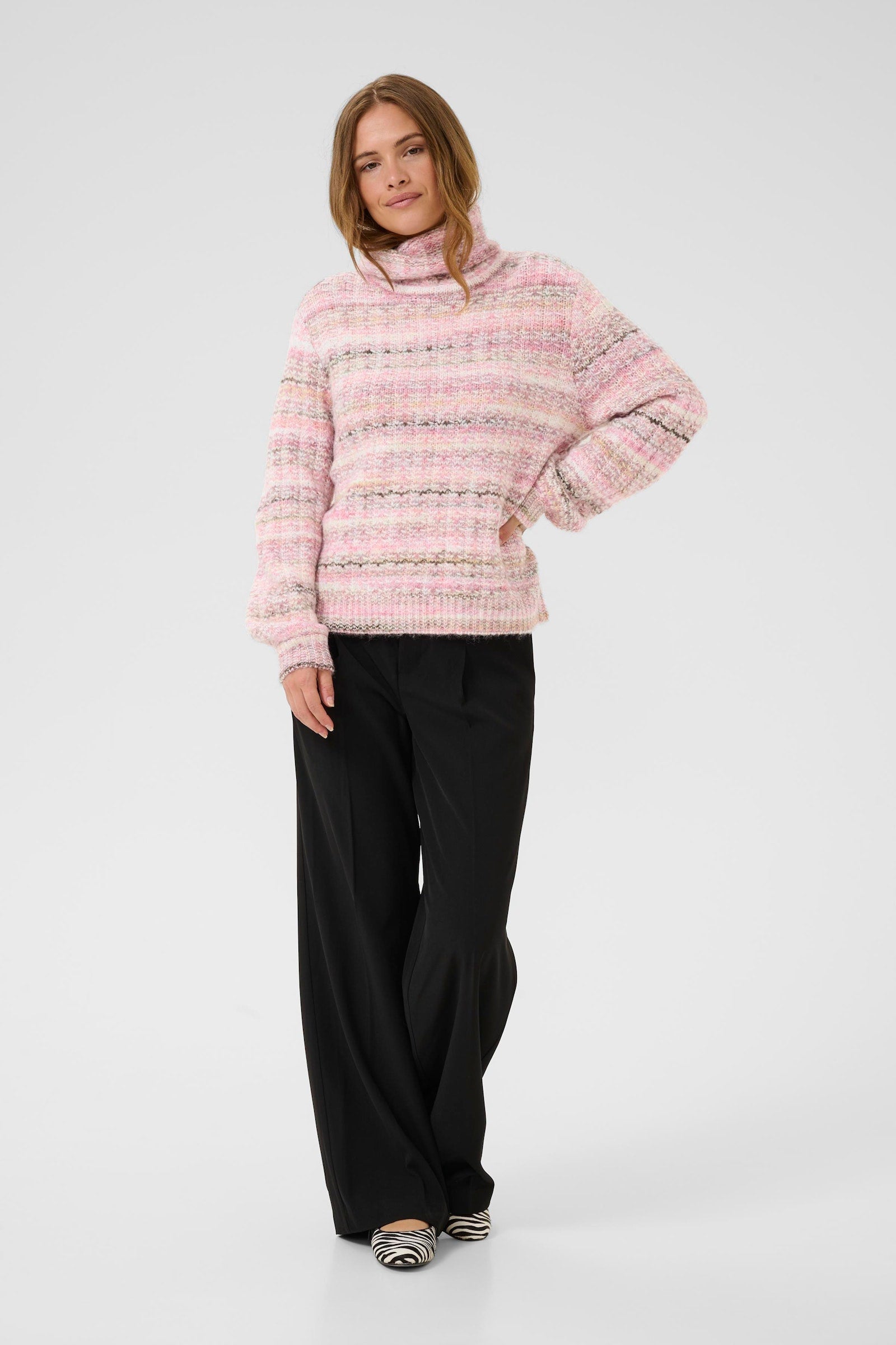 Culture CUmarble rollneck