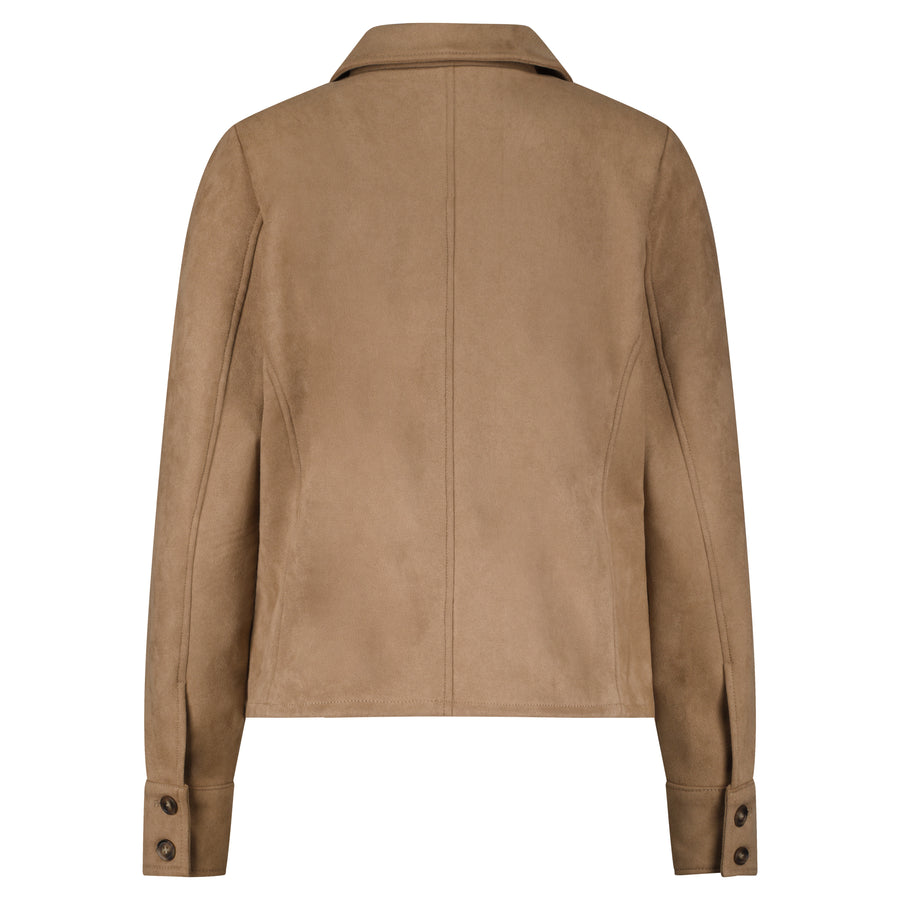 Red Button SRB4698 Jacket faux suede almond