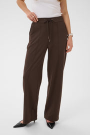 Kaffe KAjenny straight pants choc