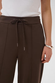 Kaffe KAjenny straight pants choc