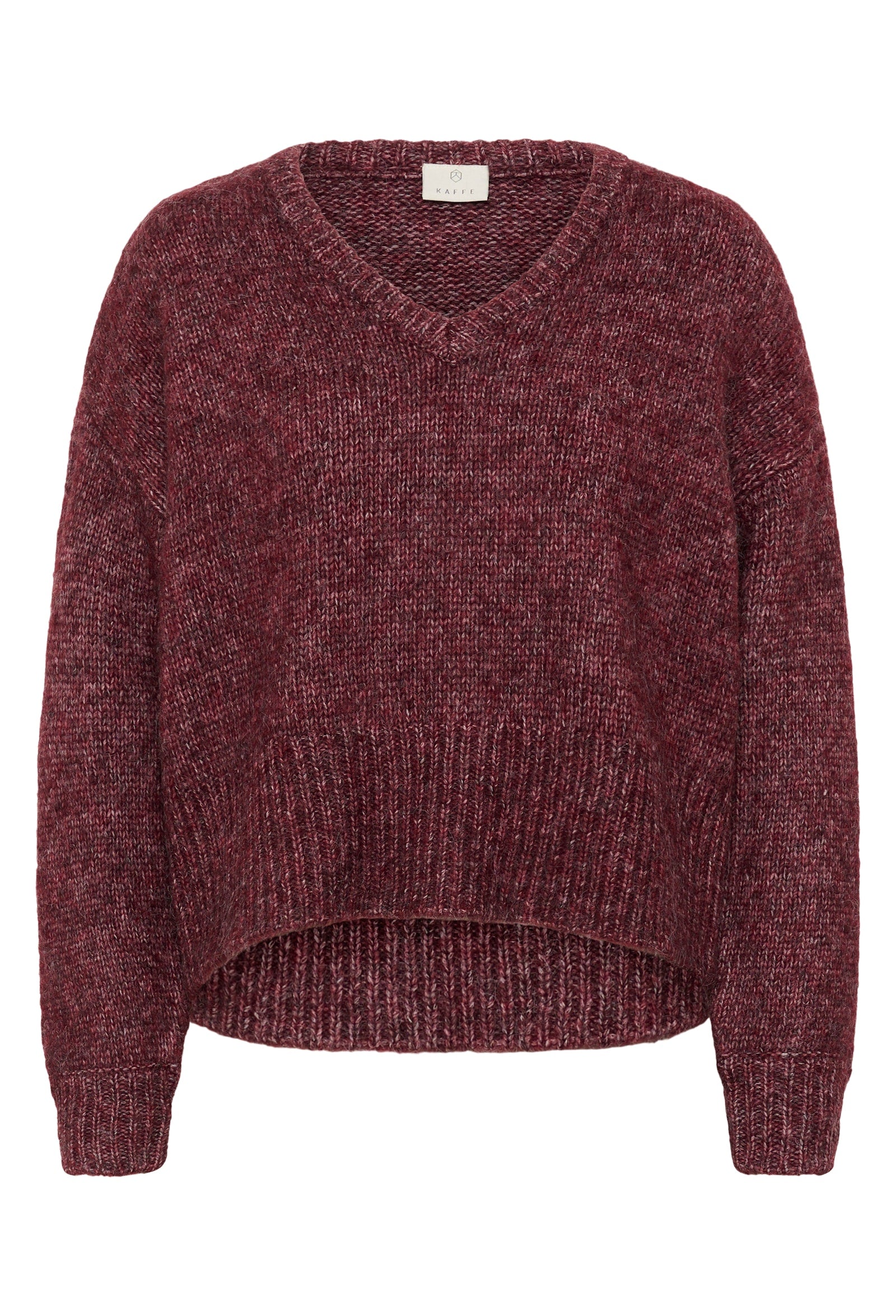 Kaffe KAtrina LS pullover windsor wine