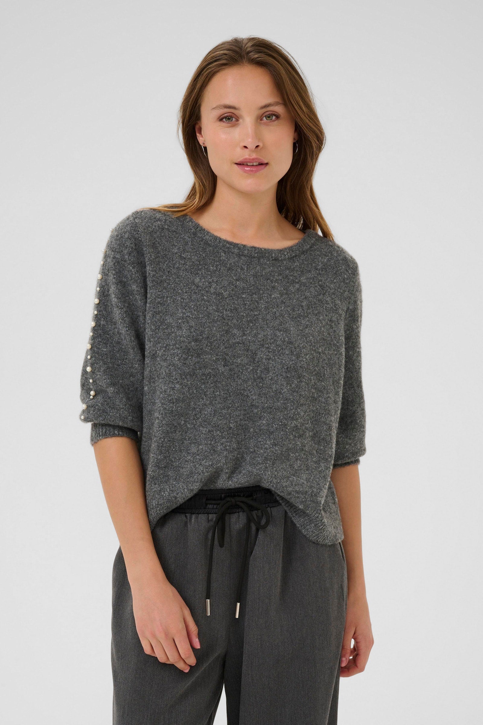 Kaffe Kabetty Pullover grey