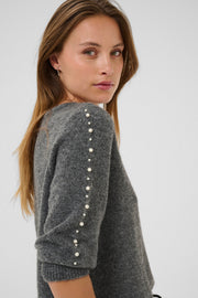 Kaffe Kabetty Pullover grey