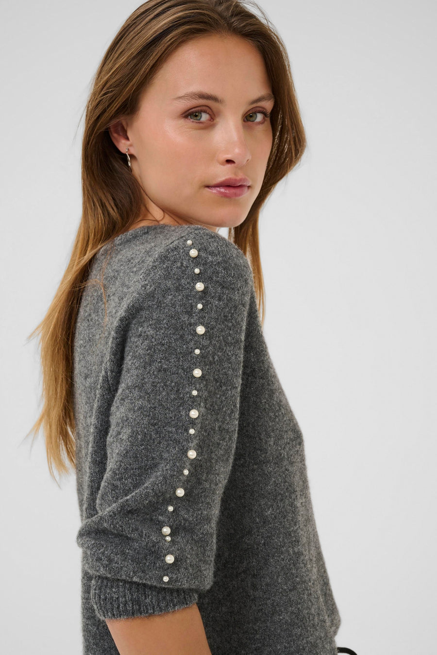 Kaffe Kabetty Pullover grey