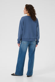 Kaffe KAelenora sweatshirt sea club