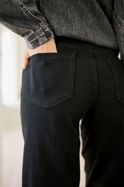Kaffe KAbrook HW reg jeans black