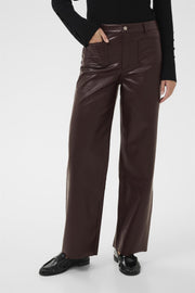 Kaffe KAmikka pu jeans black coffee