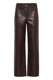 Kaffe KAmikka pu jeans black coffee