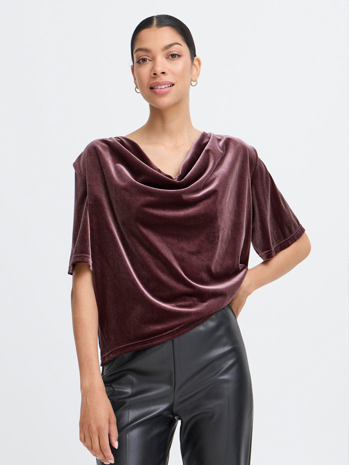 BYOUNG BYperlina Draping blouse