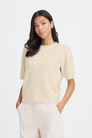 BYOUNG BYomea rhinestones ss jumper