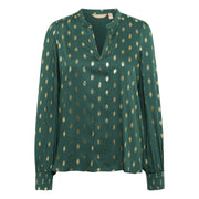 Culture CUdittemarie Giselle blouse green