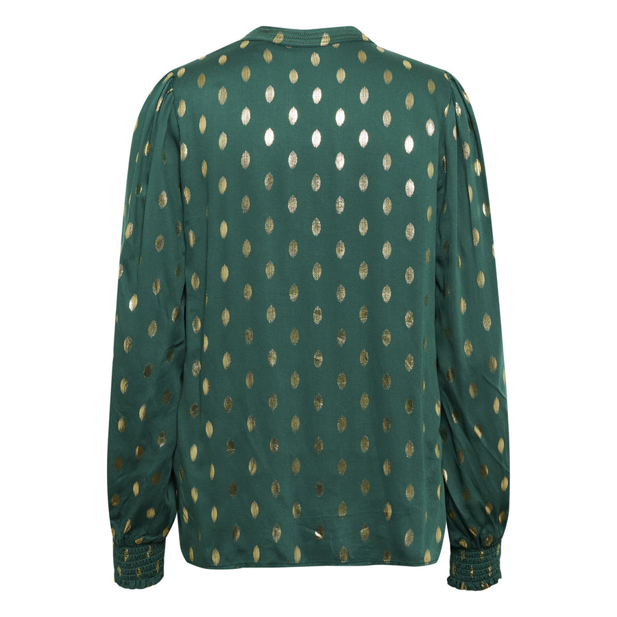 Culture CUdittemarie Giselle blouse green