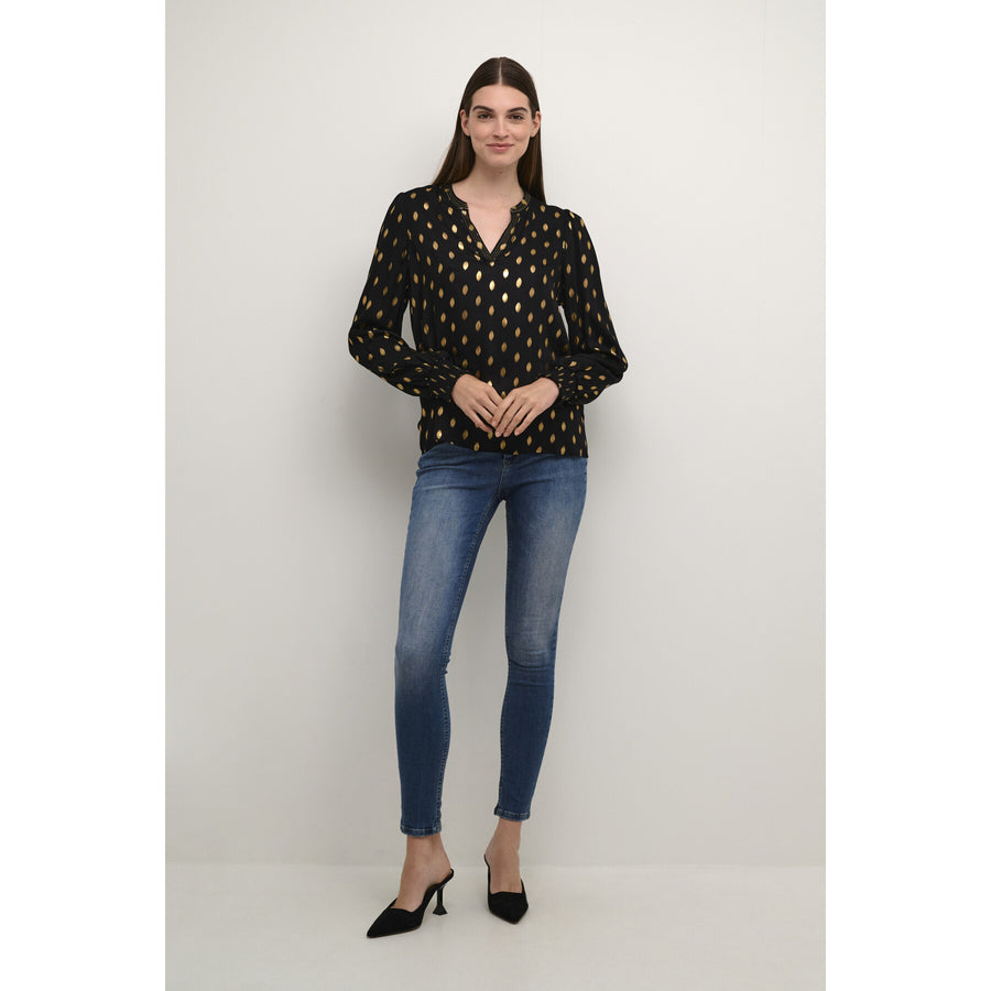 Culture CUdittemarie Giselle blouse Black