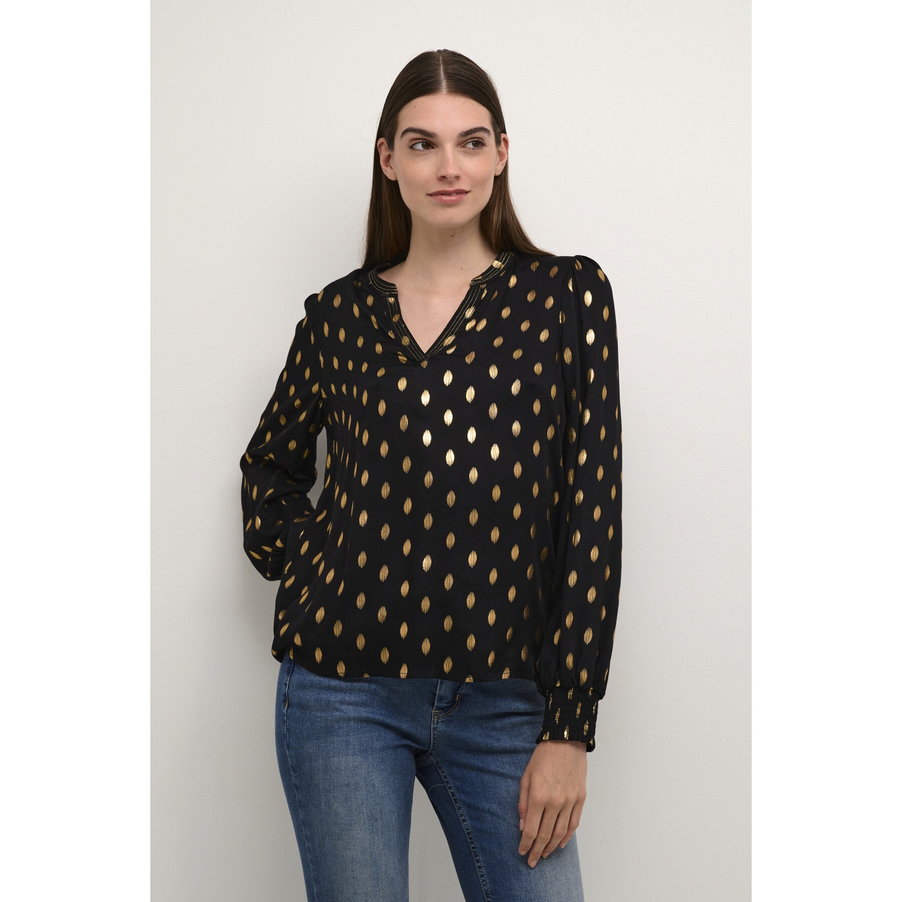 Culture CUdittemarie Giselle blouse Black