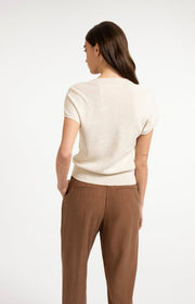 Yaya 01-010163 knitted cardigan beige