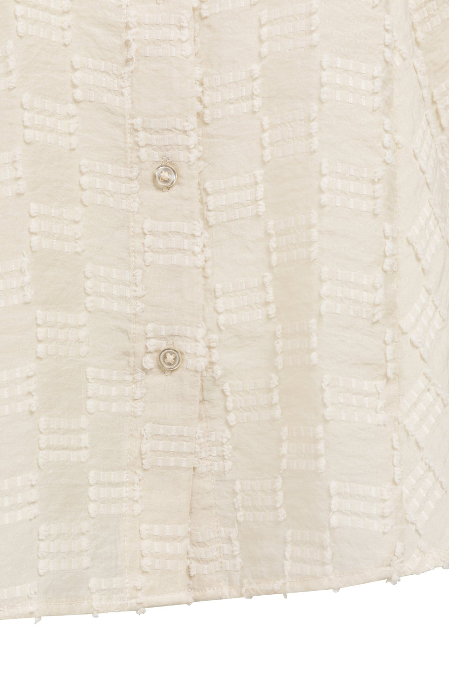 Yaya 01-201230 Jacquard blouse beige