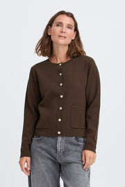 Pulz PZsara cardigan espresso