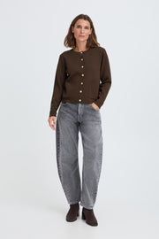 Pulz PZsara cardigan espresso
