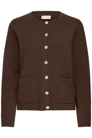 Pulz PZsara cardigan espresso
