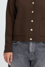 Pulz PZsara cardigan espresso