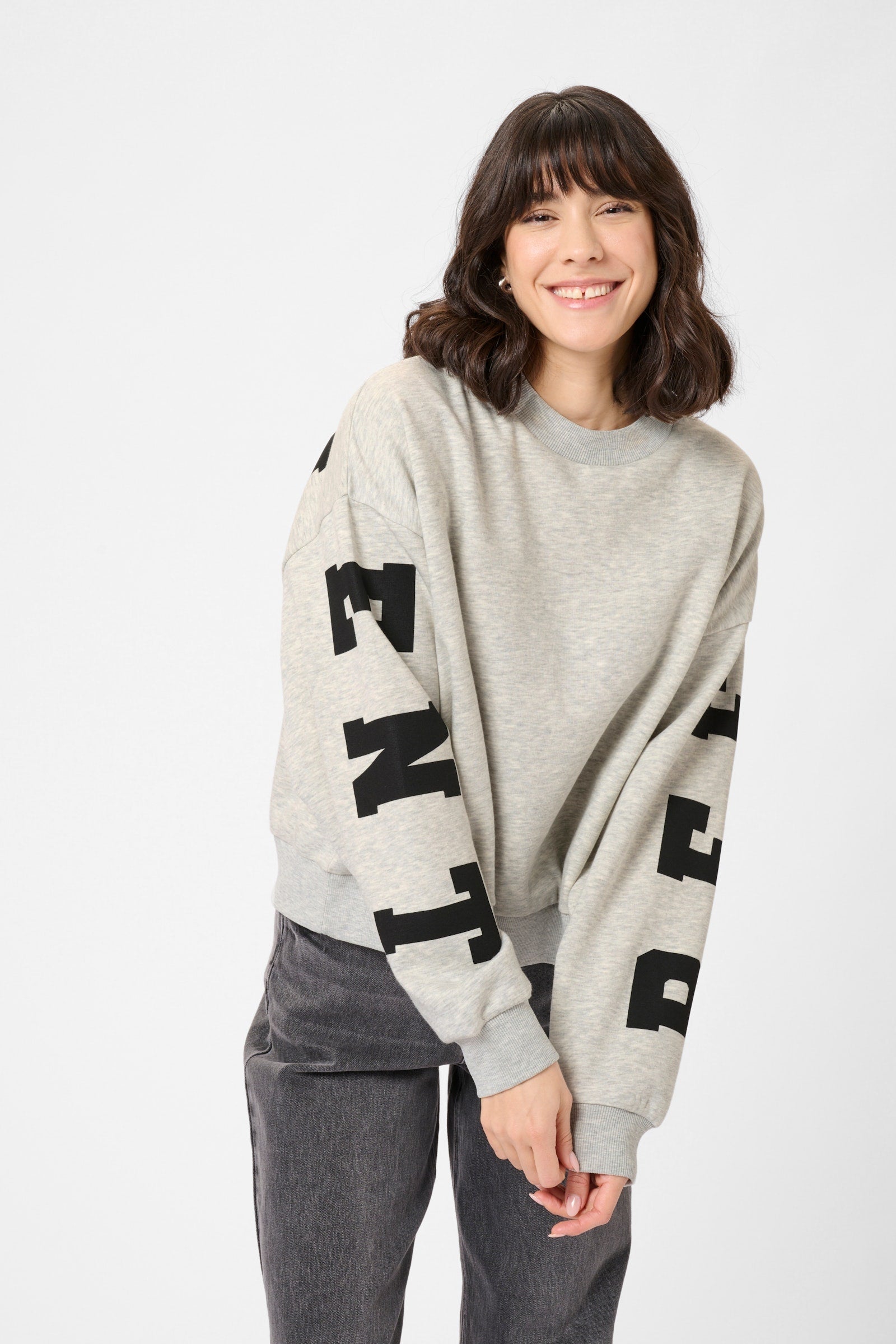 Kaffe Kalise Sweatshirt grey