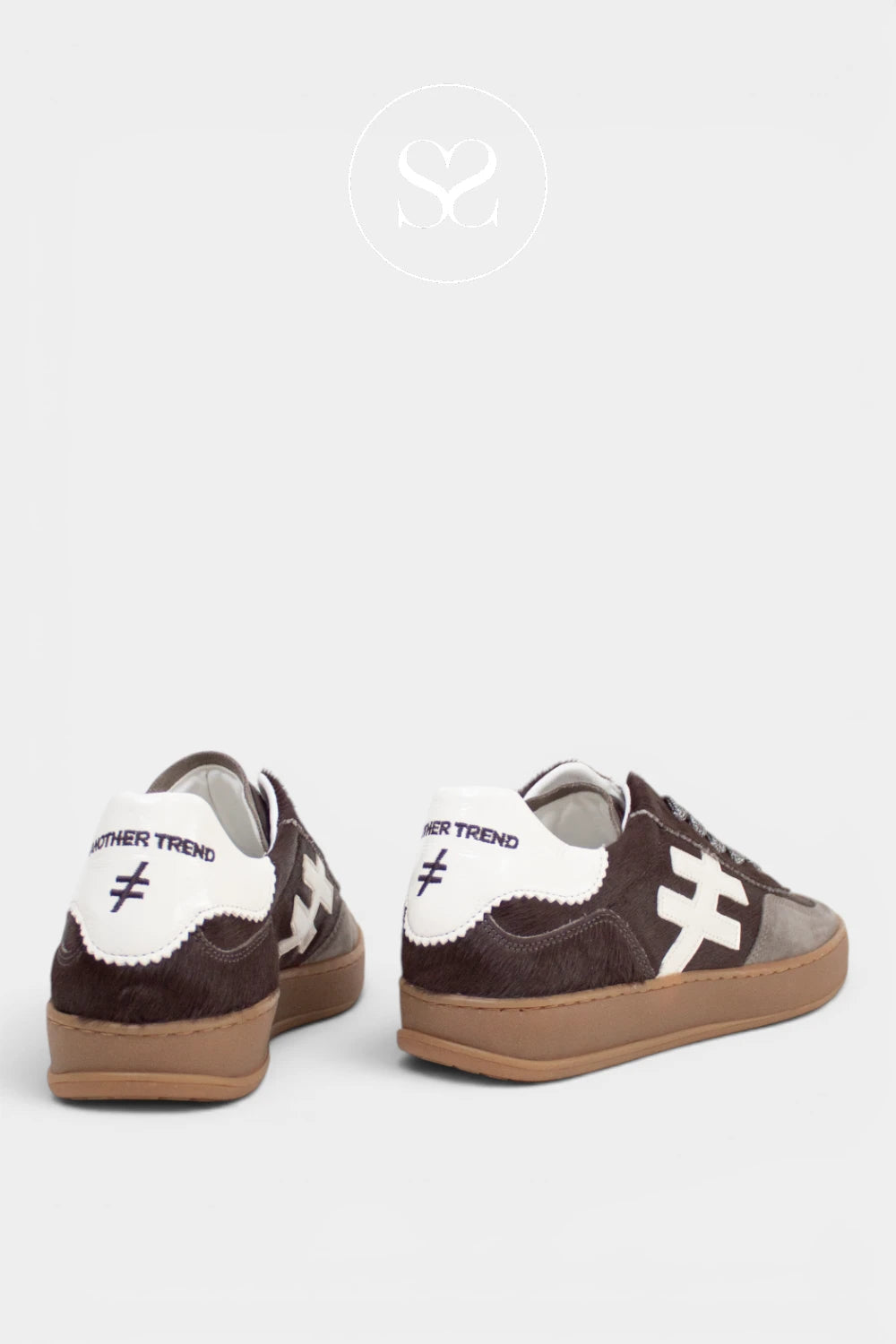 Another Trend A032.91 Pony baby silk Brown & cream
